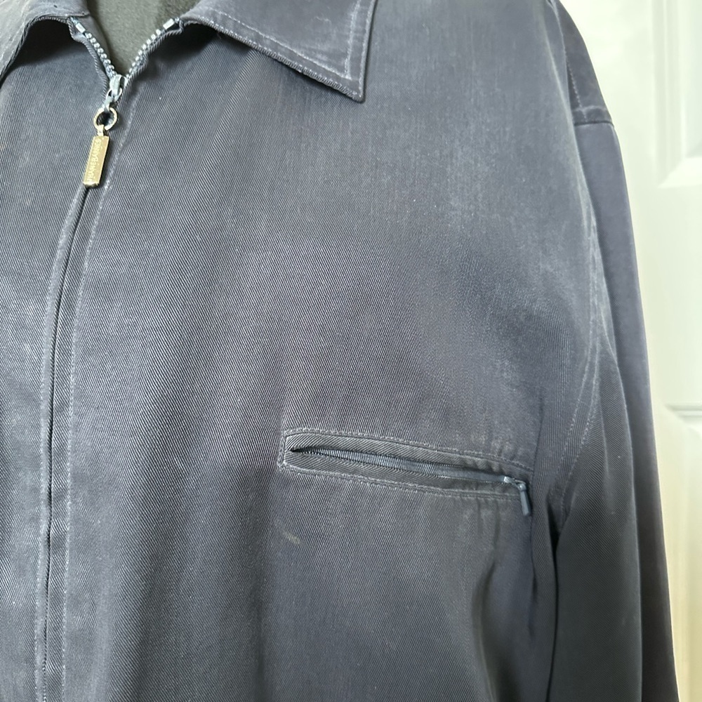 Jhane Barnes mens navy blue jacket in size 42 - Picture 3 of 6